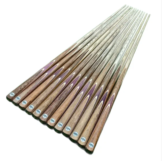 

Billiards Club Purple Heart Wood Small Head Pass Snooker Club Black 8 Black Eight Club