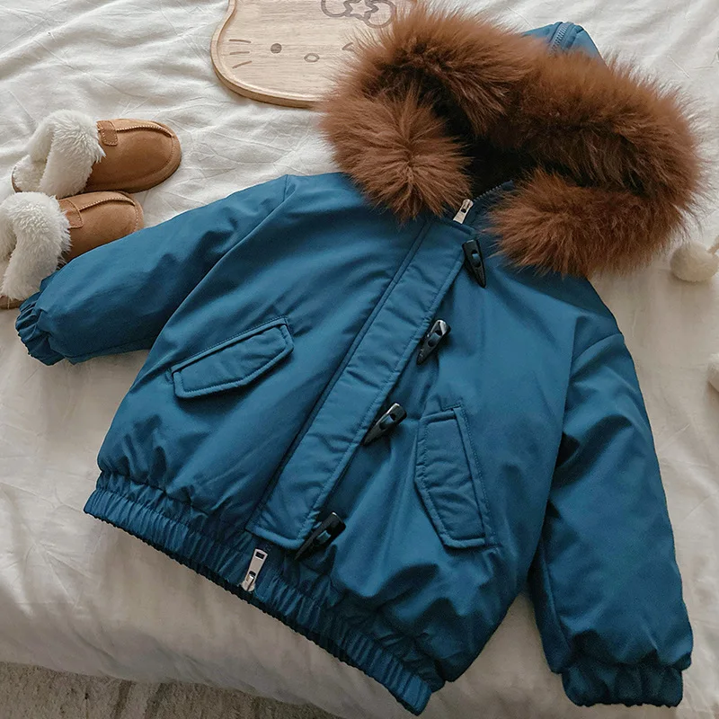 

Водонепроницаемый уличный плащ «три в одном» для девочек, зимний стиль, выstanding -20 ° C Пальто