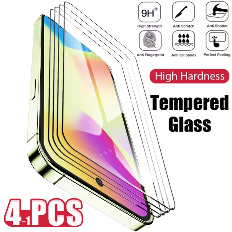 1-4 قطعة الزجاج المقسى ل Googel بكسل 10 9 9a 8a 8 7 7a 6 6a 5 5a 4 4a 3 3a 2 Pro XL 5G Pixel10 Pixel9 Pixel8 واقي للشاشة #1