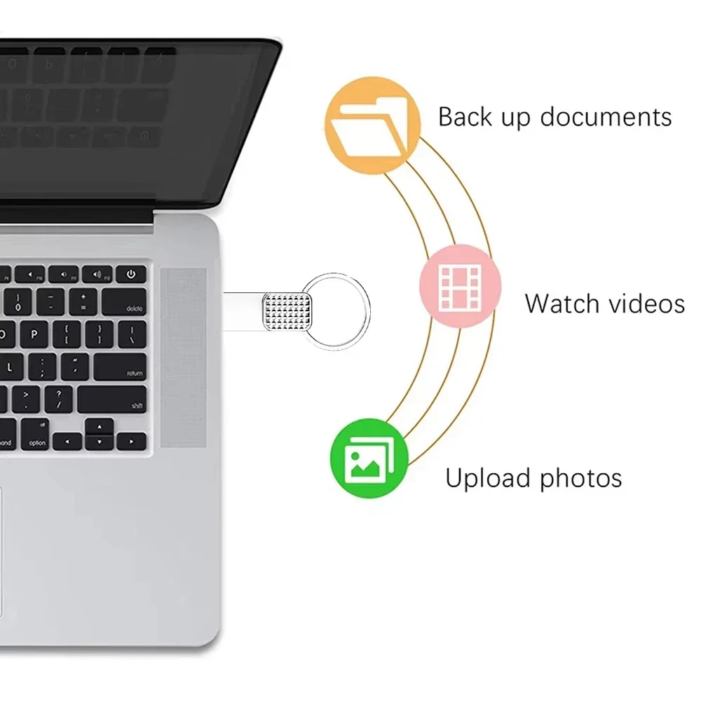 Lenovo 2 TB USB-Stick, USB 3.2, hohe Geschwindigkeit, 1 TB, Metallgehäuse, wasserdicht, Typ-C-USB-Speicherstick für Computer und Fahrzeuge. – Detail 5