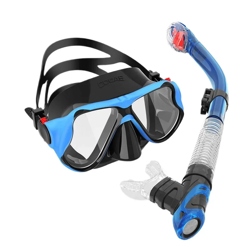 diving goggles full dry breathing tube snorkeling Sanbao set myopia swimming goggles mask children adult