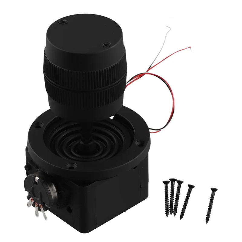 CYGJ-3-Axis Joystick Potentiometer ZY-D300B-R2 5K 3D Security Yuntai Control Ball Machine Keyboard Monitor Joystick Black