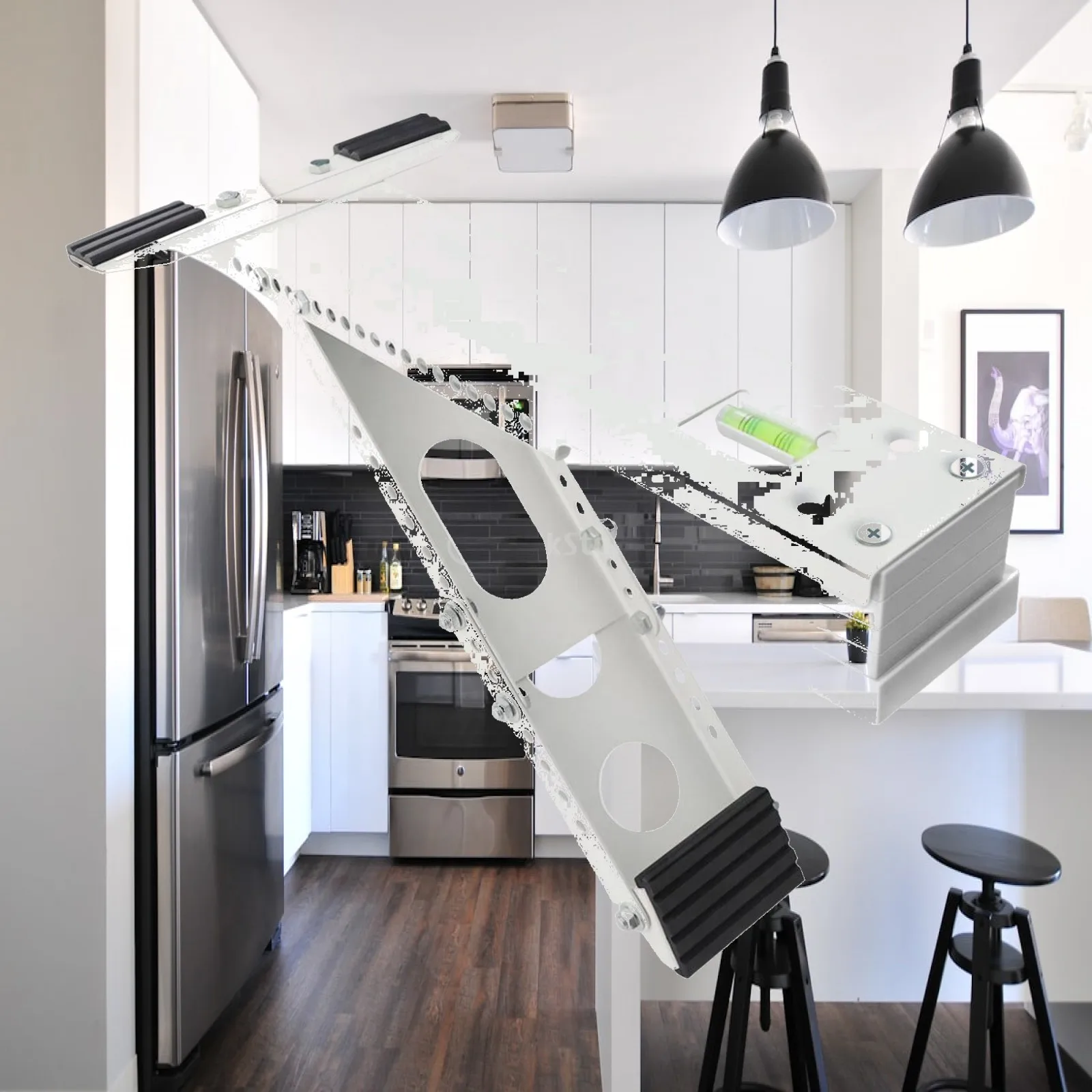 Universal AC Bracket, Mounting Bracket, Accessories, Folding Hinge for 5000 to 12000 BTU Support Outdoor Window