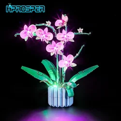 Hprosper 5V LED Lights for lego 10311 Creator Orchid Decorative Lamp With Battery Box (Not Include Lego Building Blocks)