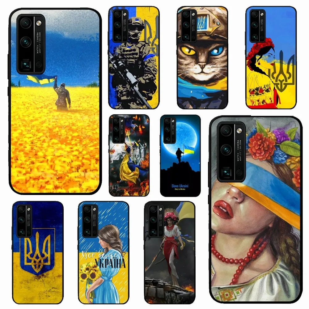 U-ukraine-flags Phone Case For Huawei Honor 10 lite 9 20 7A pro 9X pro 30 pro 50 pro 60 pro 70 pro plus