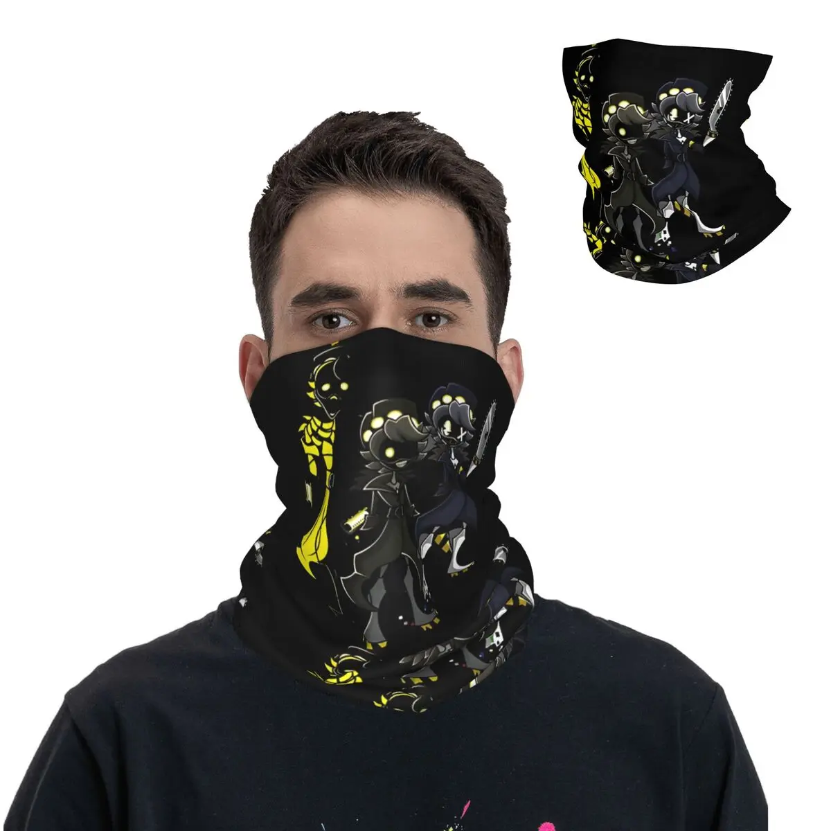 Science Fiction Murder Drones Bandana Neck Gaiter Motocross Wrap Scarf Multifunctional Headwear Cycling Unisex Adult All Season