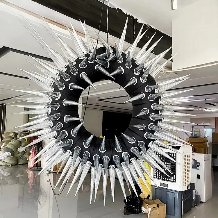 spikes blowing stars festival decorations christmas nightclub decorations props event advertisements giant inflatable stars