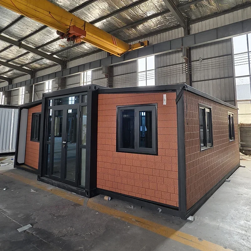 Easy Assembly Expandable Luxury Container House 20ft foldable expandable portable container home container house