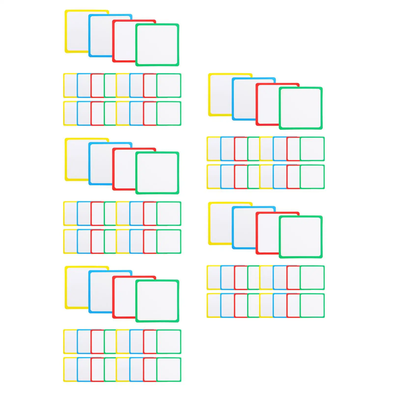 5 قطعة 5 عدد مشابك مغناطيسية للفصول الدراسية ملصقات المسح الجاف مغناطيس اللوحة المغناطيسية شريط الرف الشفاف #3