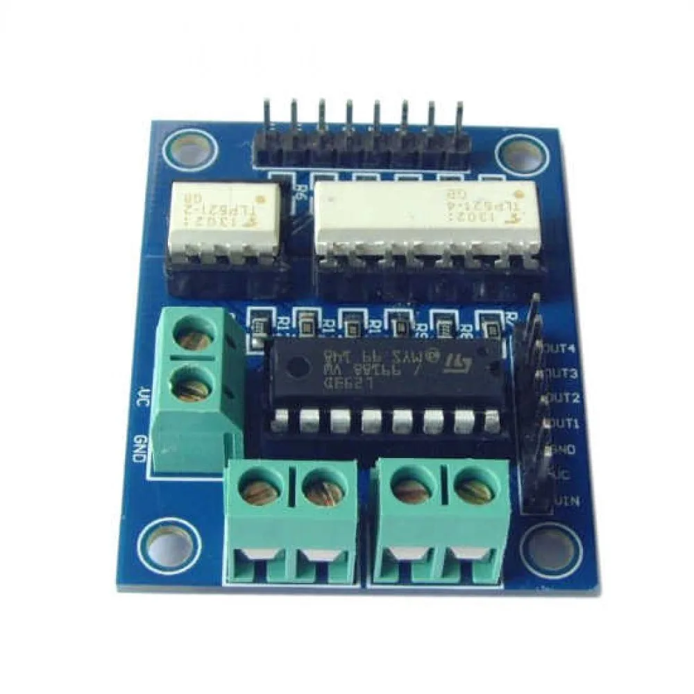 L293 4.5-36V Photoelectric Isolation Motor Drive Module 1A Two H-bridge Motor Drives for Servo Motor/4-phase Stepper Motor