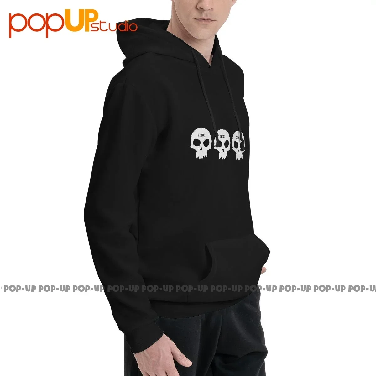 Zero Skateboards 3 Skull Hoodie Sweatshirts Hoodies Soft Trend Splicing High Quality