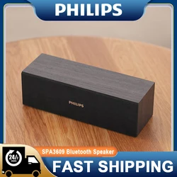 Original Philips SPA3609 Mini Speaker Supports Bluetooth and Wired Connections Loudspeaker HiFi Stereo Computer Gaming Voice Box