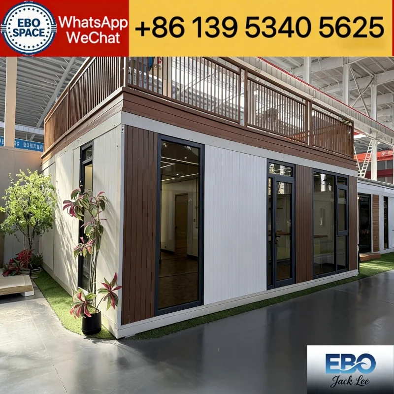 20ft 30ft 40ft Foldable Container Cabin Expandable Prefab Tiny House Waterproof