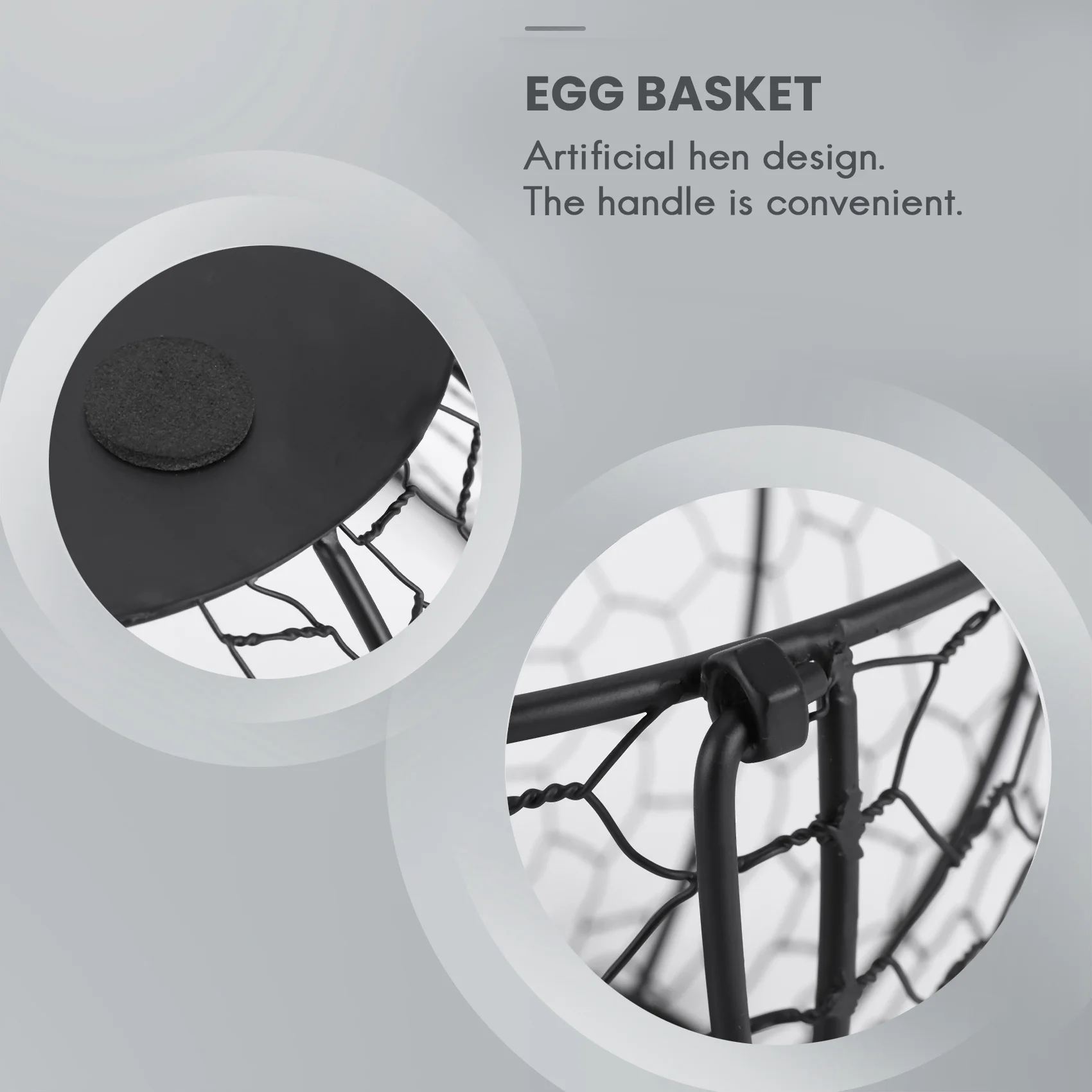 

KEKA Железная корзина для хранения яиц, корзина для закусок, фруктов, коллекция керамических украшений для курицы, украшения, кухонные аксессуары B