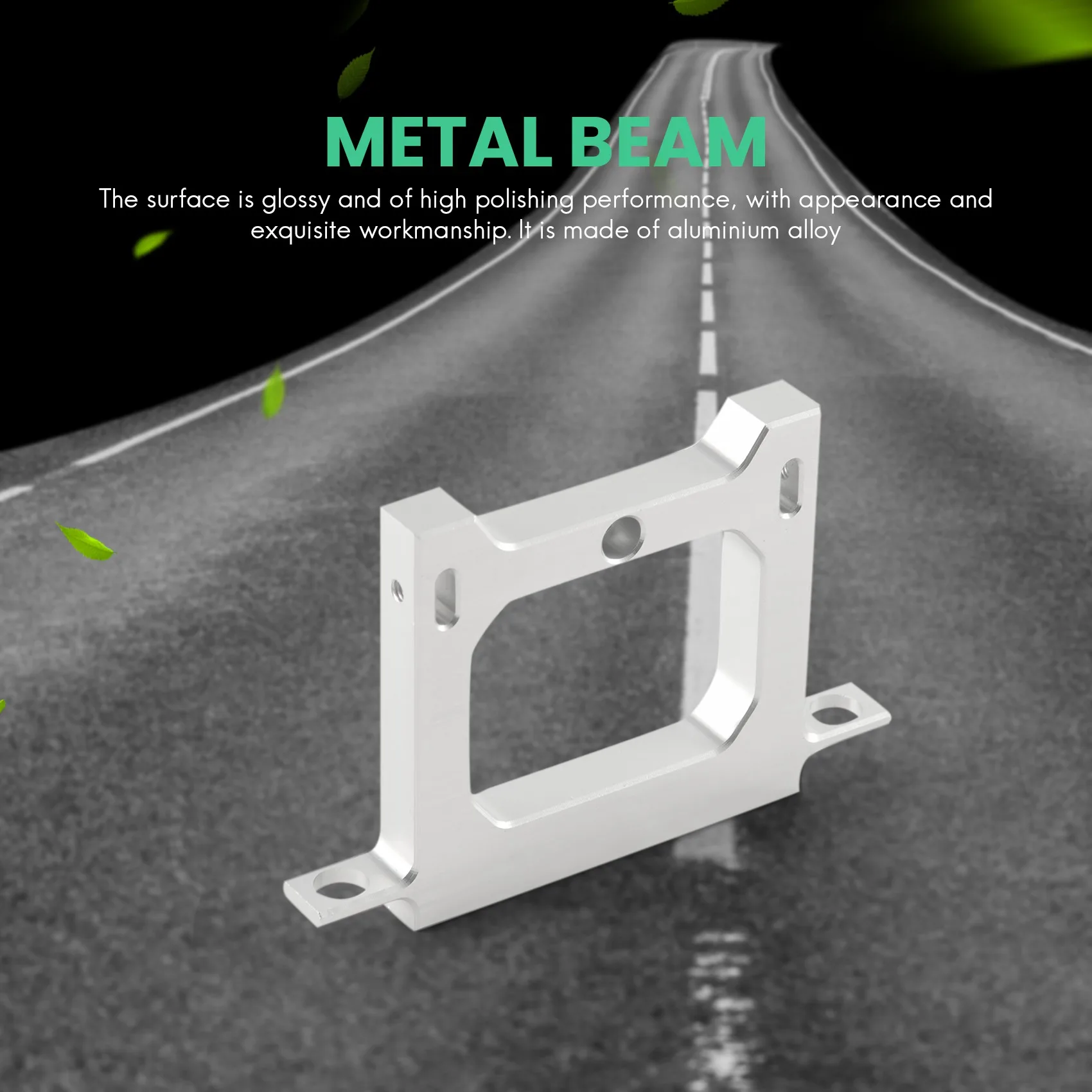 New Arrival Fashion Upgrade Metal Beam + Rear Bumper Part for B14 B24 B36 C14 C24 1/16 RC Truck