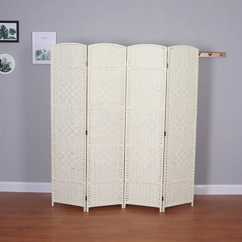 Modern Simple Folding Screen Partition Wall for Living Room Bedroom Portable Cloth Divider Mobile Privacy Barrier Home Decor