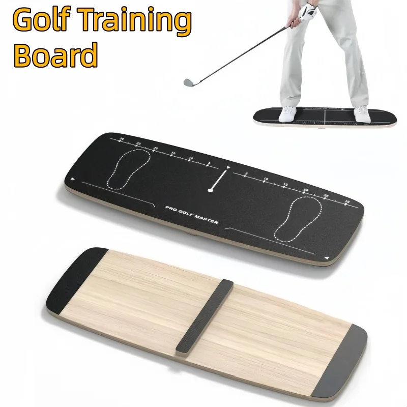 Factory Custom Swing Trainer Balance Board Wood Golf Training Aid