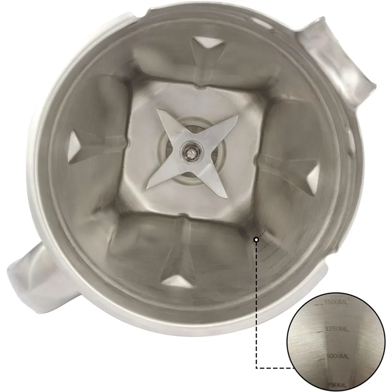 B51CNEW! For Blenders G Series,Pro Series,Ascent Series 48Oz Stainless Steel Container