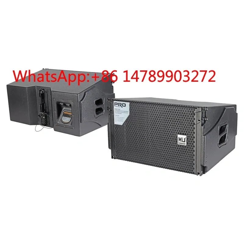 Professional 10‑Inch Line Array Audio System, Heavy Bass High‑Fidelity PA Speaker for Outdoor DJ Wedding Concert Events