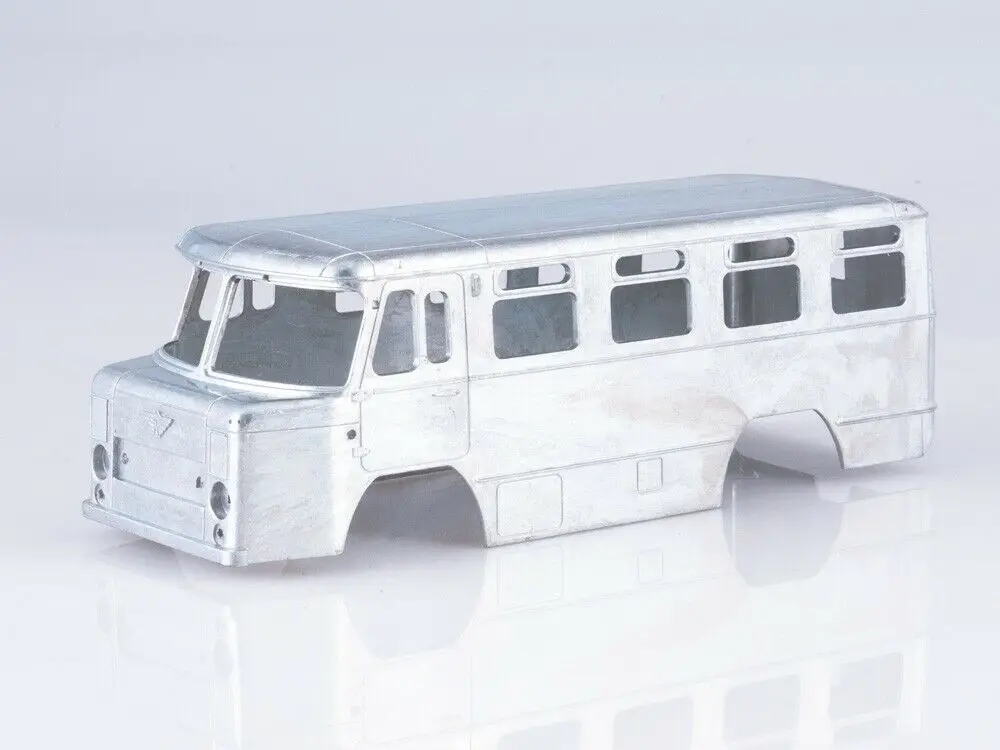 NEW AVD Models 1:43 Scale Special Military BUS AS-38 USSR Bus Diecast Model Kit 4020AVD Assembly  for collection