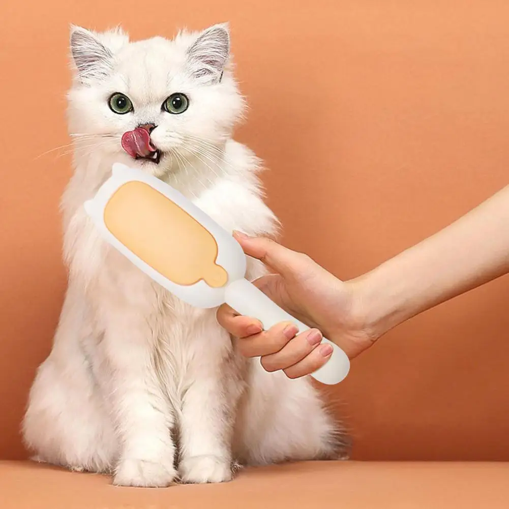 Blanket Lint Brush Portable Pet Hair Remover Roller for Sofa Clothes Car Reusable Lint Roller for Blankets Carpets Bedding Cute