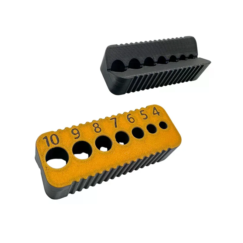 Orange Multifunctional Precision Accessory Drill Guide For 4/5/6/7/8/9/10mm Holes Drill Bit DIY Drill Jig Block Joints Tool