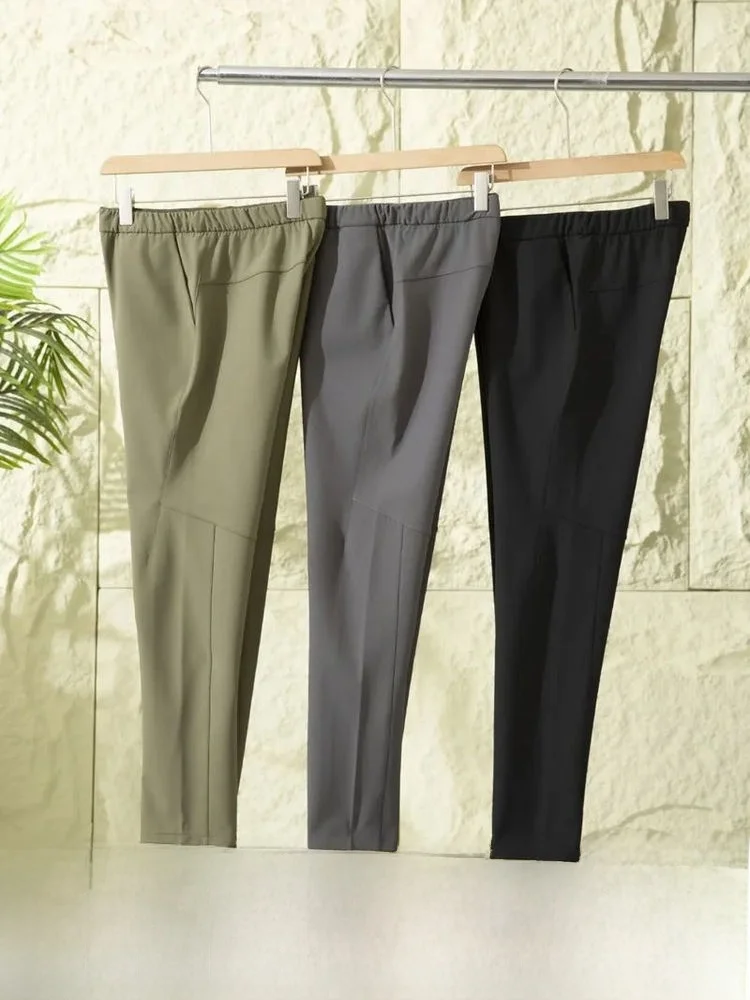 

Busin Casual Soft ell Outdoor Waterproof Windproof Breathable Commuter Sle Autumn New Leisure Pants for Young Men