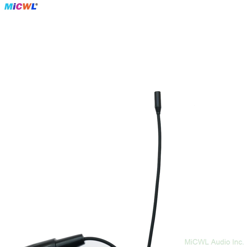 Shure Sennheiser AKG 무선 포켓 벨트팩 시스템용 검정색 TL48 매우 미니 클립온 라펠 마이크