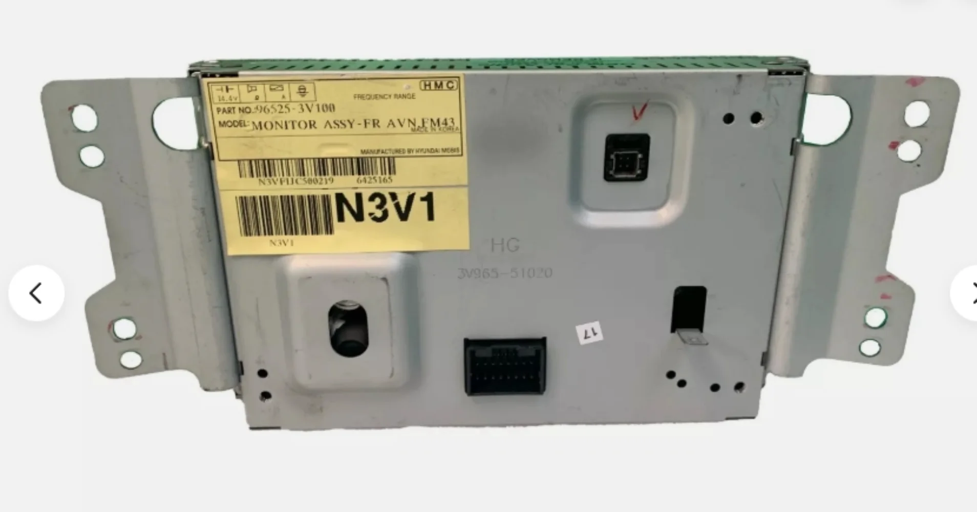 2018 - 2020 Honda Clarity OEM Radio Multimedia Assemblea Display Monitor Schermo