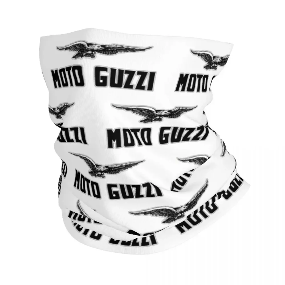 Moto Guzzi Motorcycle Racing Bandana Neck Cover Print Motorcross Wrap Scarf Multi-use Cycling Scarf Cycling for Men Women Adult