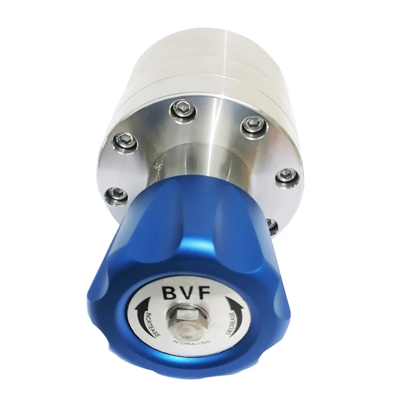 BVF BR9 Stainless steel extra-large flow regulator with flow coefficient Cv6.6 and NPT 1