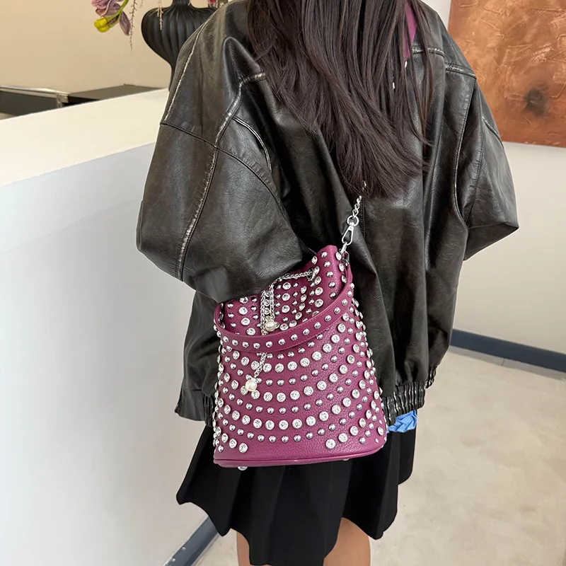 

2025 Luxe Square Bag, Fashion Shoulder Purse for Women, Versatile Crossbody Tote, Minimalist Day-to-Night Bag, Textured Sling