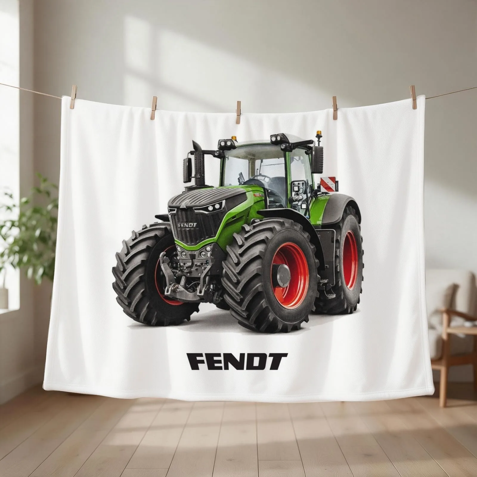 Fendt 1000 Vario [500 pk Meisterwerk] Throw Blanket couch cozy soft plush fuzzy picnic outdoor blanket