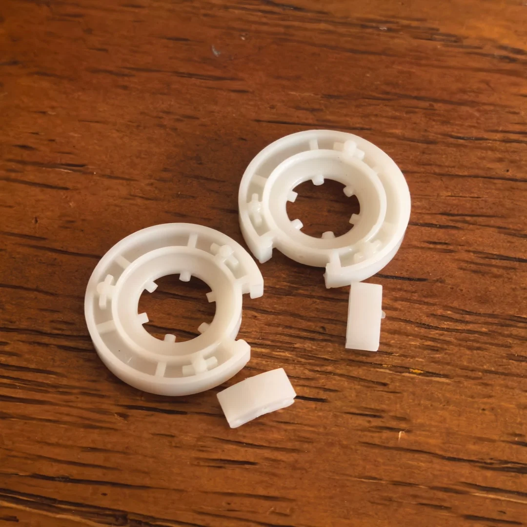 2pcs(1Pair) Cassette Supply Reel Wheel Plastics