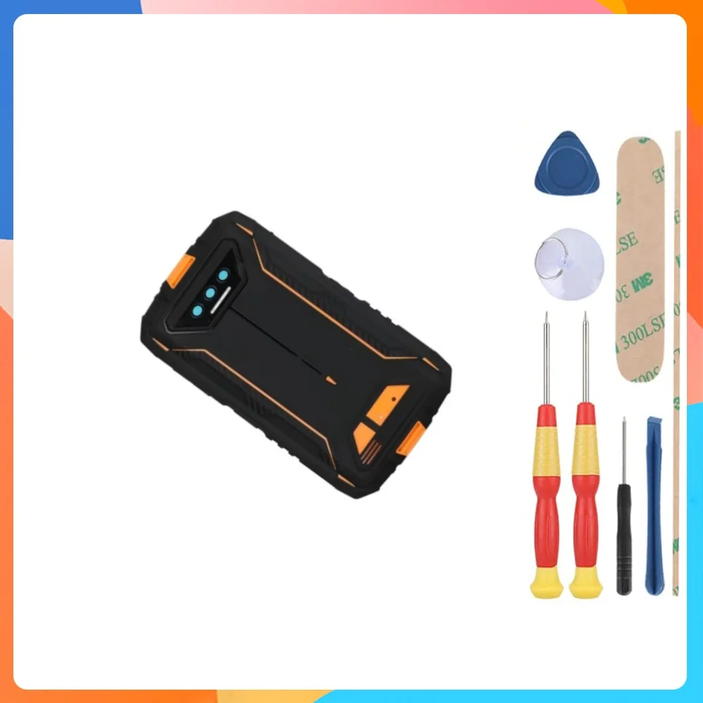 

For Doogee S41 Back Housing Case With Camera Glass Lens Phone Accessory