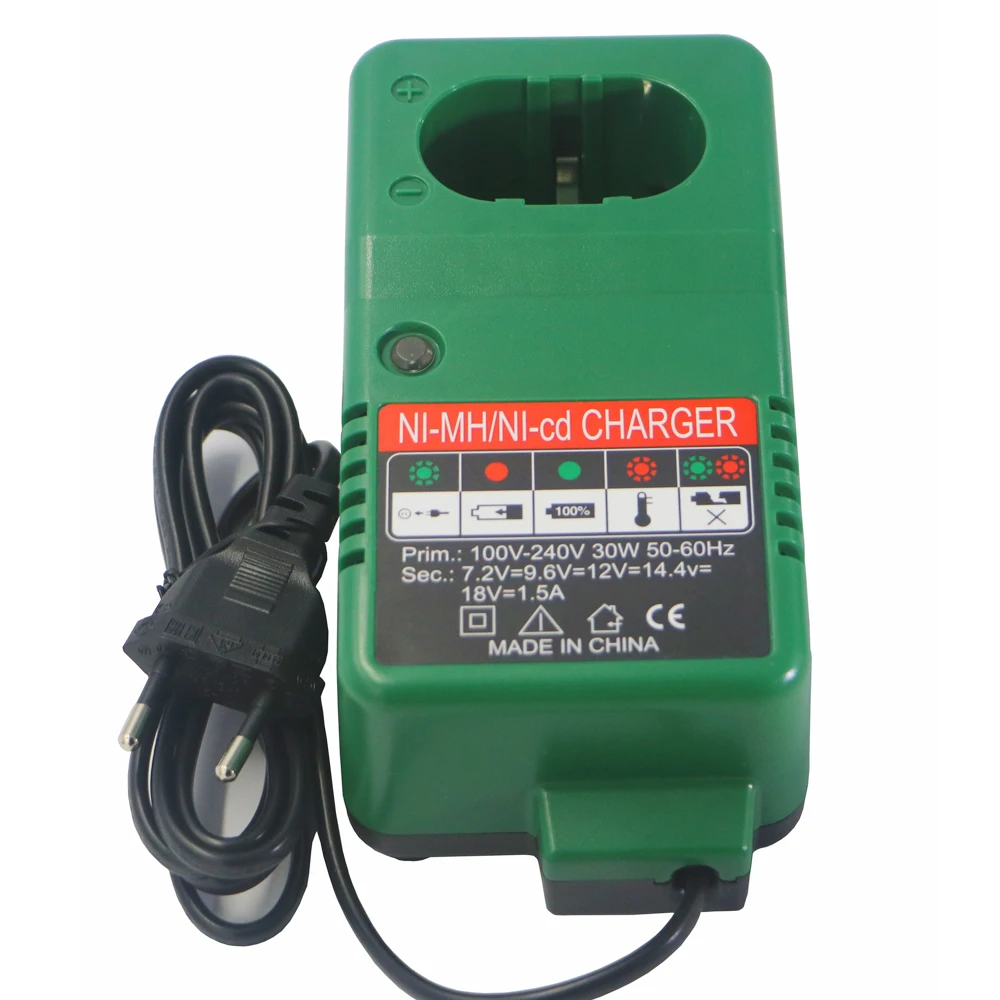 

NI-CD NI-MH Replacement Battery Charger for Makita 7.2V 9.6V 12V 14.4V 18V 1822 1823 1834 9120 9122 9133 9134 9135 1220 1222