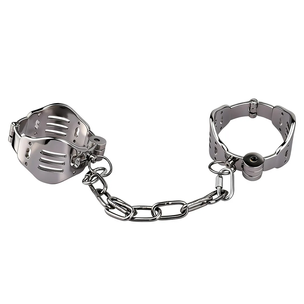 FX-JK9027 Sex Heavy Metal Sex Binding Role Playing SM Training Wearable Adult Iron Palm Punishment