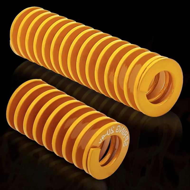 

Creamily 1PCS Mold Spring Compression Spring 18x9xL Loading Springs OD=18mm ID=9mm Length=20-100mm Yellow/Blue/Red/Green/Brown