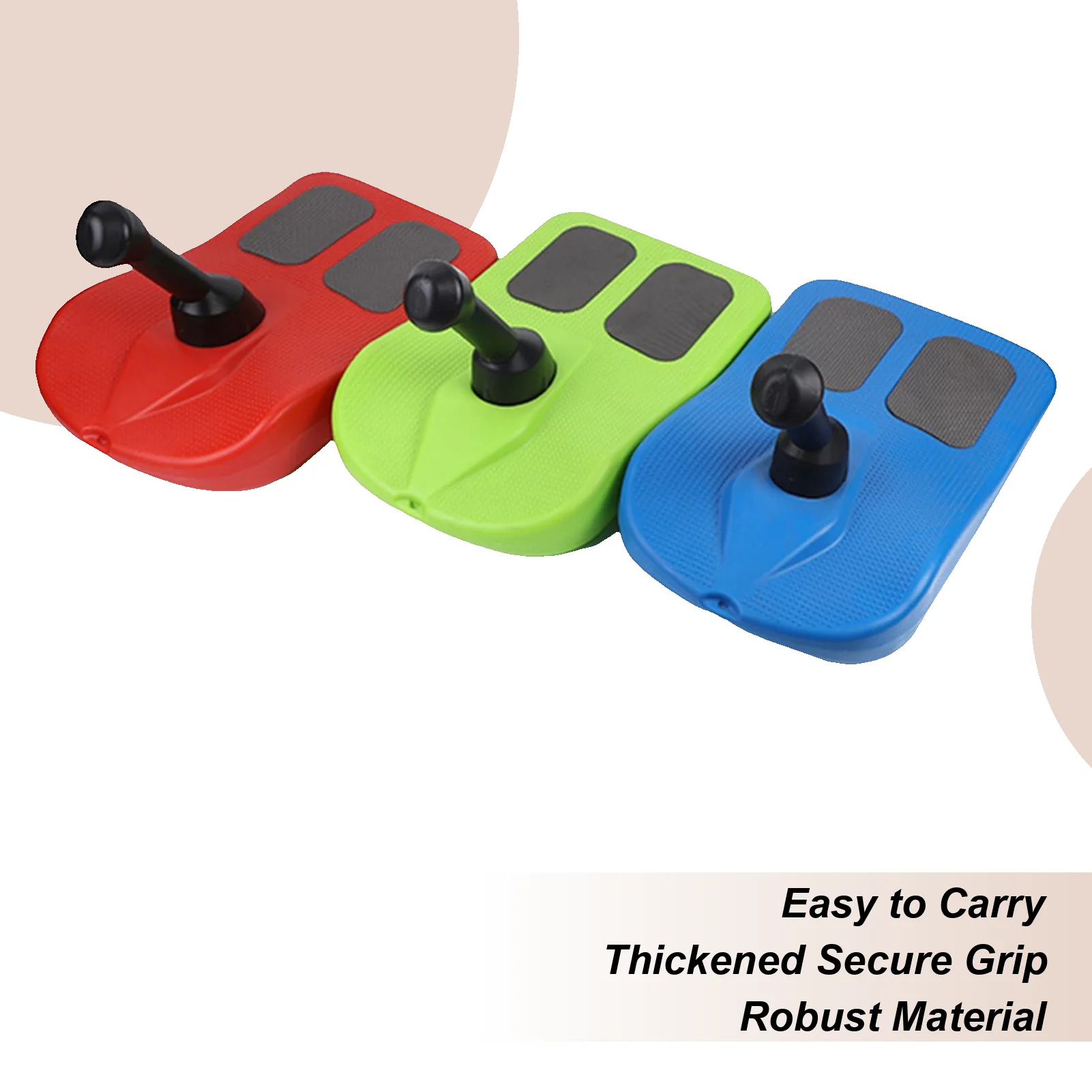 Snow Sled For Kids Portable Winter Sled With Handle Snow Scooter For Adults Children Family Outdoor Backyard Racing Training