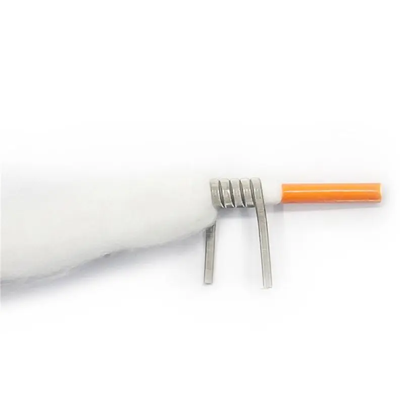 BMTD 200 Pieces/Bag DIY E Cigarette Tools Coil Preloaded Cotton Organic Cotton For Atomizer Rda Rta Vape Accessories