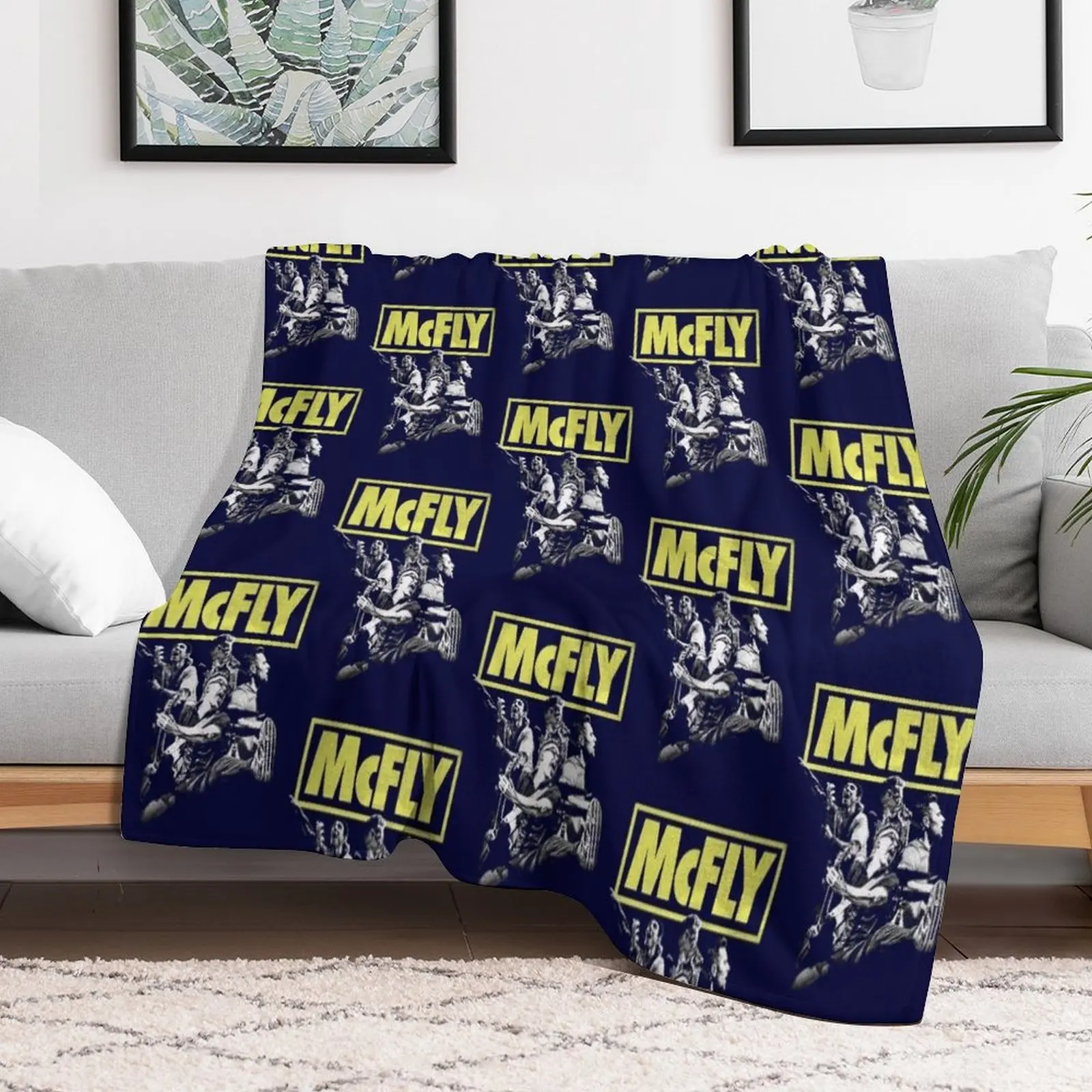 MCFLY Throw Blanket Quilt warm winter Personalized Gift Blankets