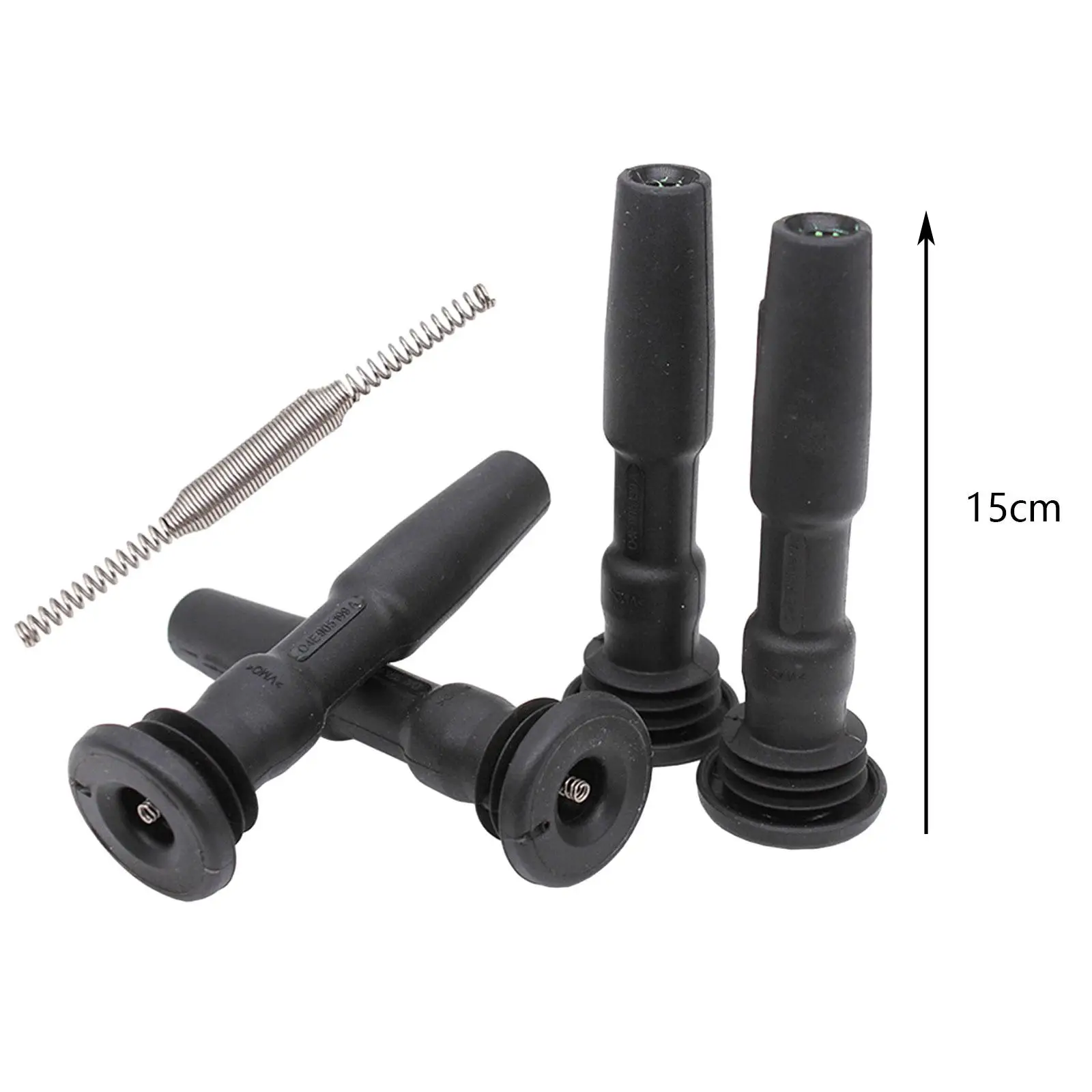 4Pcs Ignition Coil with Induction Ignition Spring Replace Parts High Temperature Resistance O4E 905 199 A for New Lavida