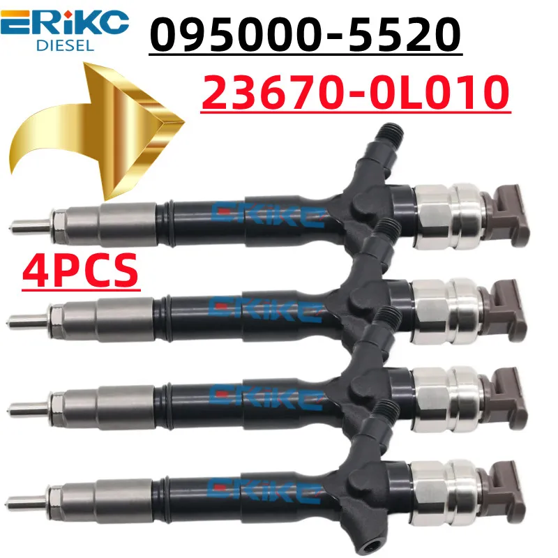 מפרט מדויק של מזרק דיזל 095000-5520 – מומלץ ל-TOYOTA HILUX 2KD-FTV