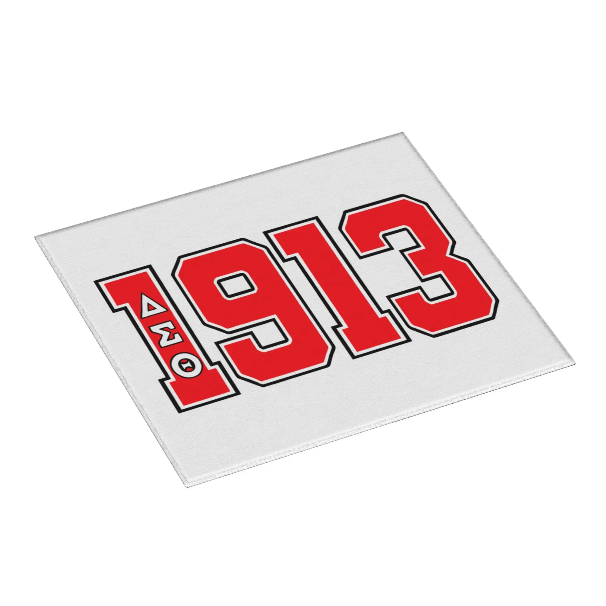 1913 Delta Sigma Theta Sorority Drying Mat For Kitchen Waterproof Non‑Slip Oil Proof Reusable  Bathroom Countertop Protector Mat