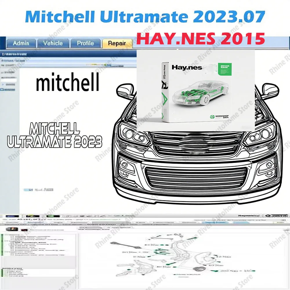 

Mitchell Ultramate 2023.07 Advanced Estimating System Complete with Patch & Haynes 2015 Automotive Workshop Vivid Atris-Technik