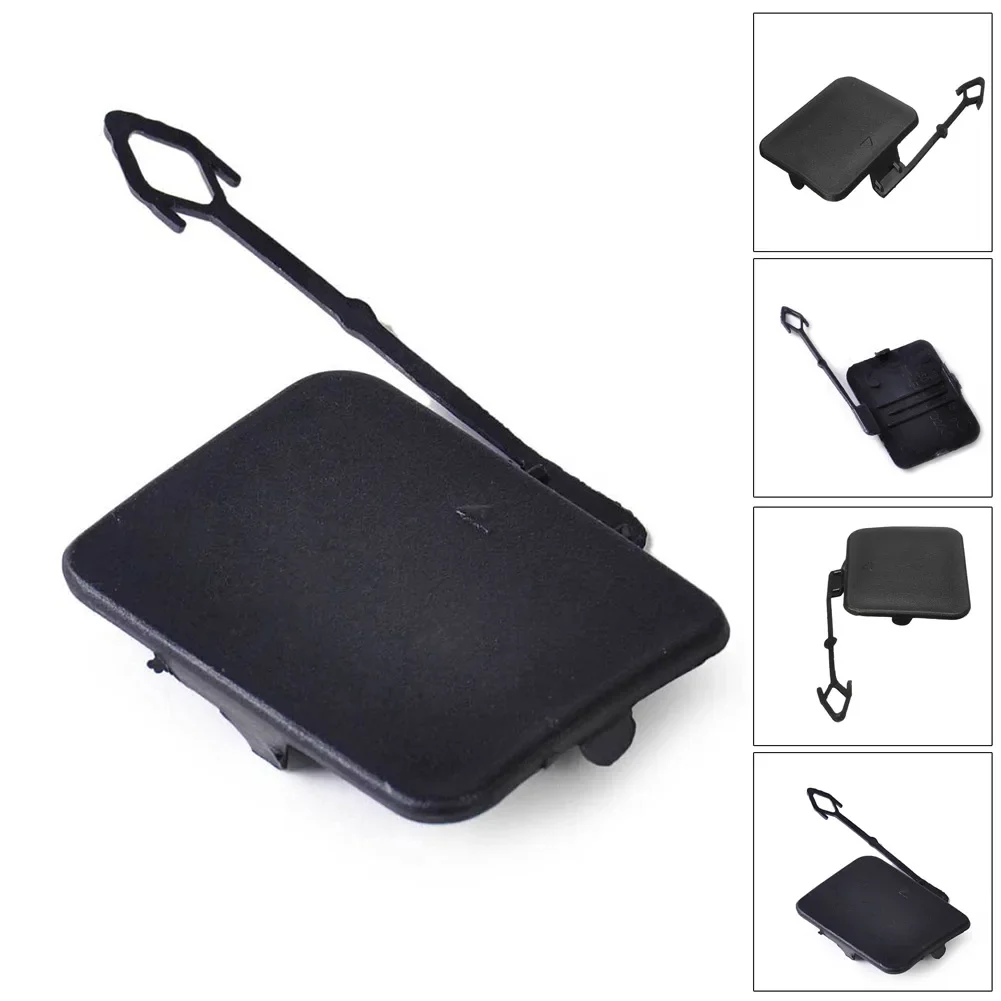 Cover Cap Tow Hook E70 Fit For BMW Hook Plastic Stable Characteristics X5 2006-2011 51127158447 Black Bumper Tow