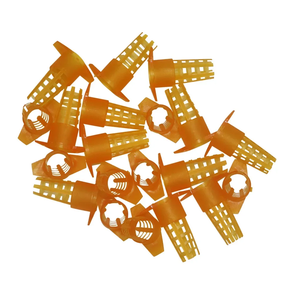 

100PCS Open mouth protective cage, anti bite breeding protective cover, export hot selling beekeeping equipment