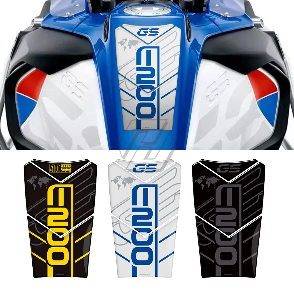 

Для BMW R1250GS Adventure Triple Black 2019-2022 R1200GS Adventure 2014-2019 мотоциклетные защитные наклейки на бензобак