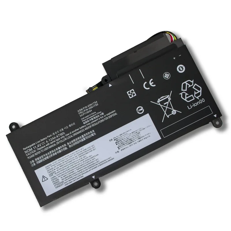 45N1754 45N1755 Battery For Lenovo ThinkPad E450 E450C E455 E460 E465 11.4V 47Wh