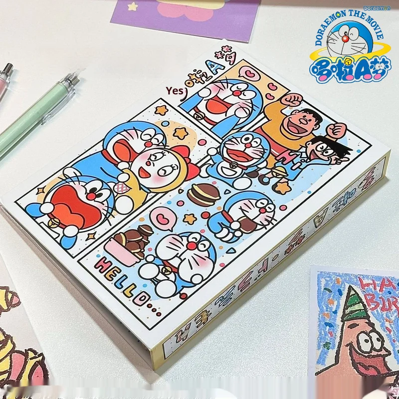 New Doraemon Card Album, Cute Little Card Storage, Card Picture Album, Super Cute Card Album, Girl Surprise Gift